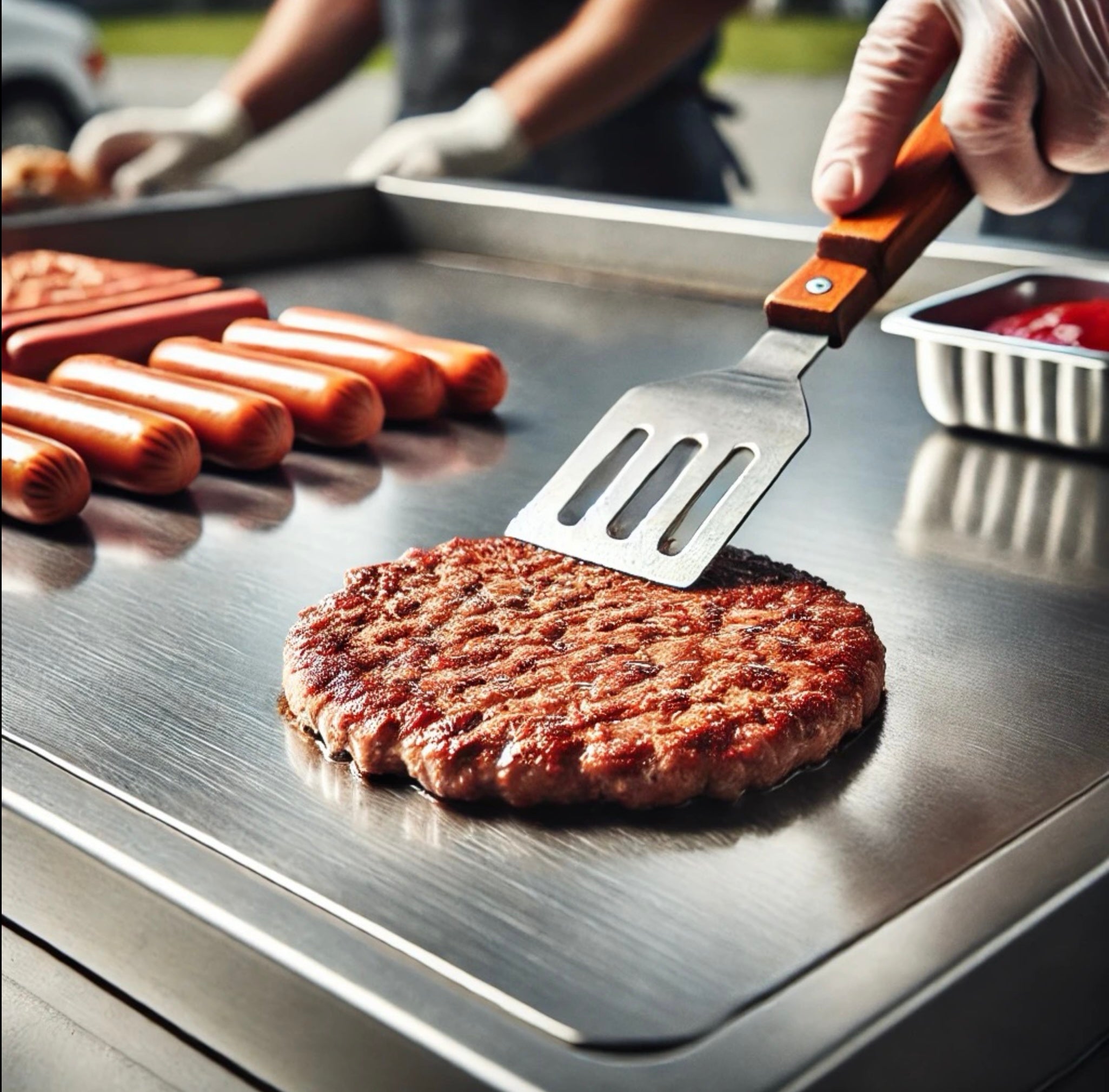 Burner Stove and Griddle Cart | 20” Griddle with 30,000 BTU Cast Iron Burner Stove