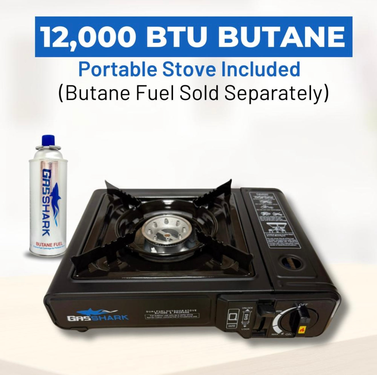 Hot Dog Cart | Stainless Steel Cart with Aluminum Griddle | Butane Powered