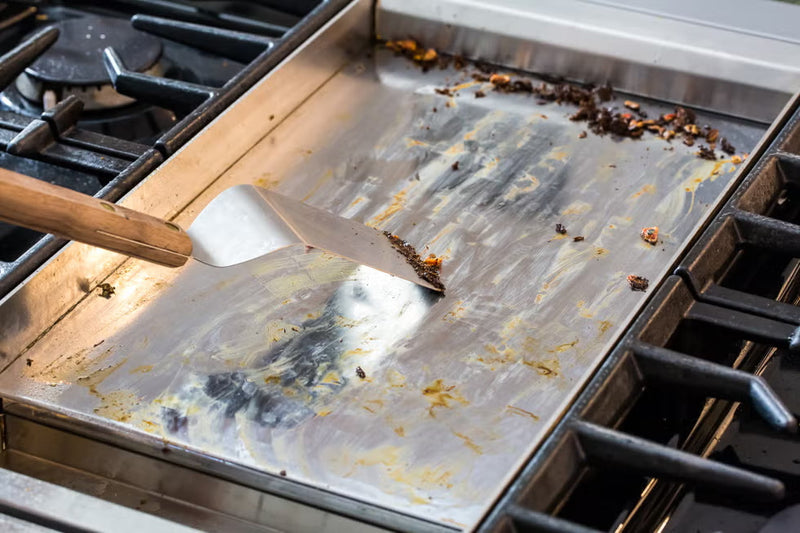 How to deep clean your stainless steel flat griddles? – Gas Shark