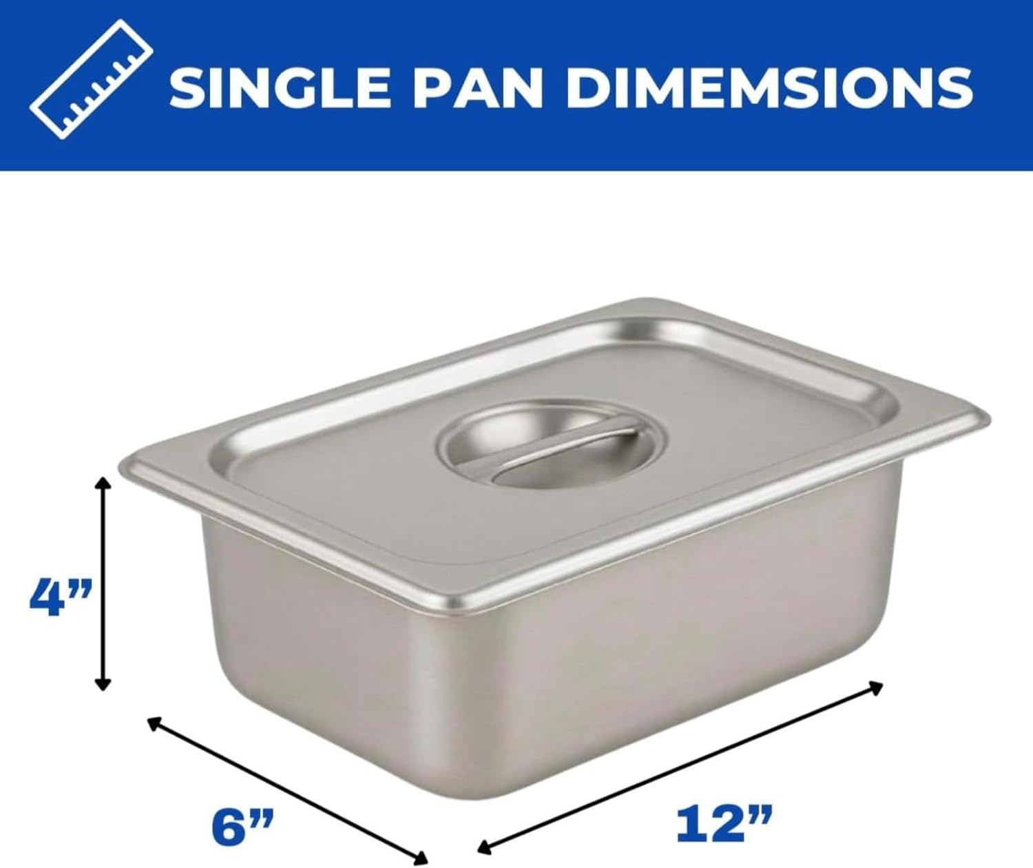 Heavy Duty Deep Fryer Cart | 30 lb 3 Gallon Single Tank | 2 Pan Steam Table | 2 Fryer Baskets